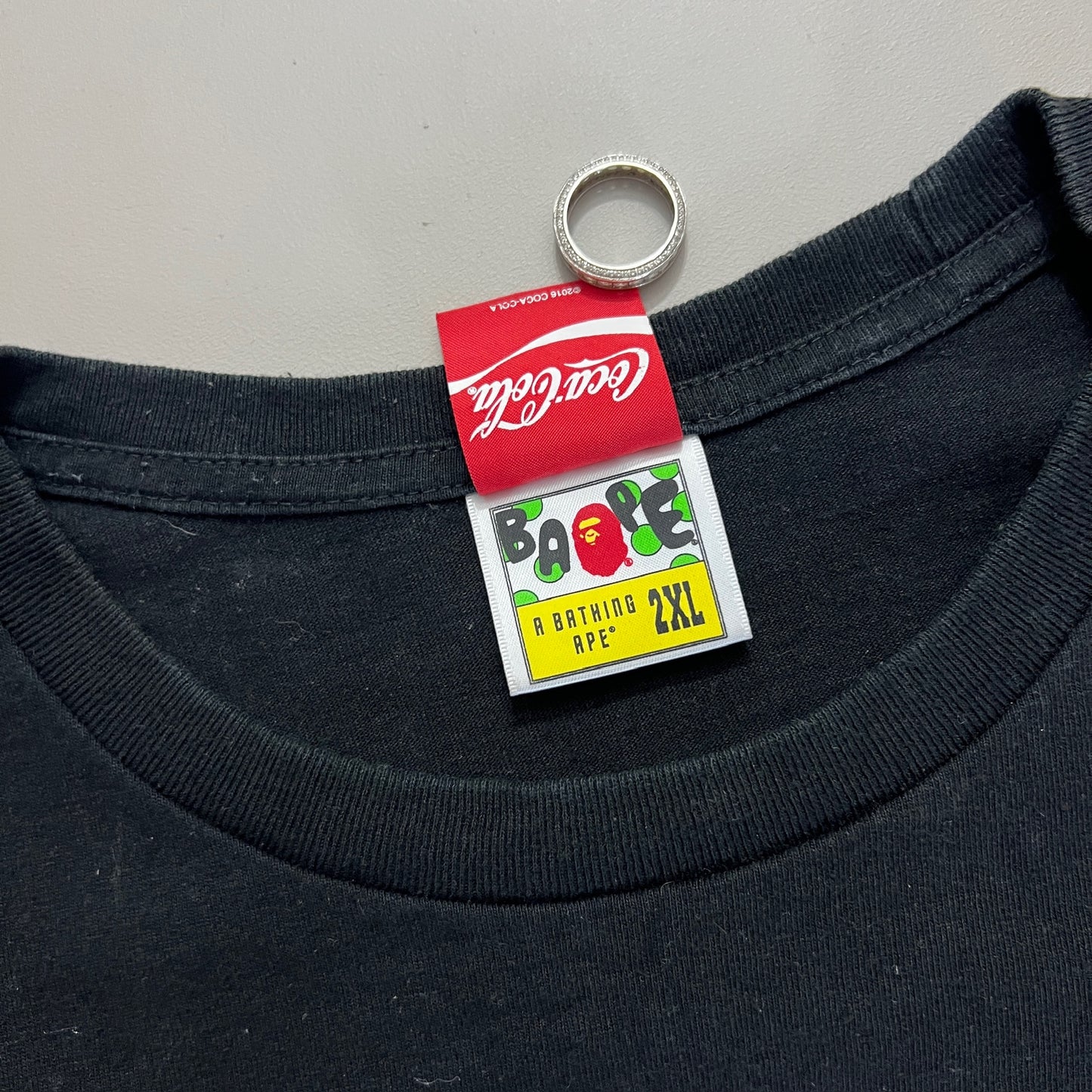 XXL A Bathing Ape x Coca Cola Collab T-shirt