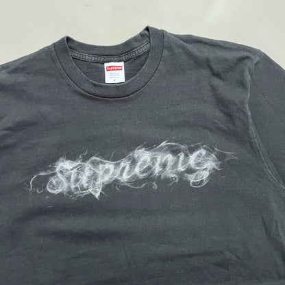 Large Black Supreme Smoke T-shirt