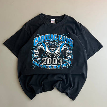Large 90s Cardiac Cats Championship Tour T-shirt
