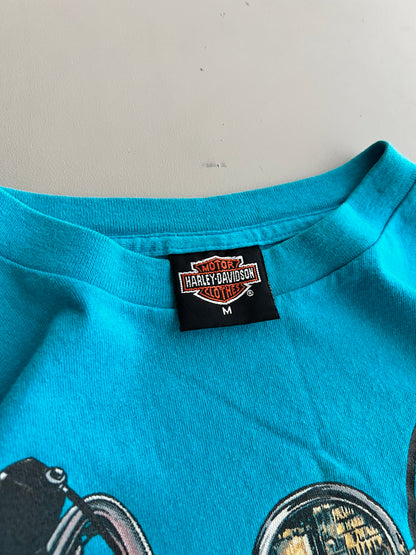 Medium 1992 Harley Davidson Second to None 3D Emblem T-shirt