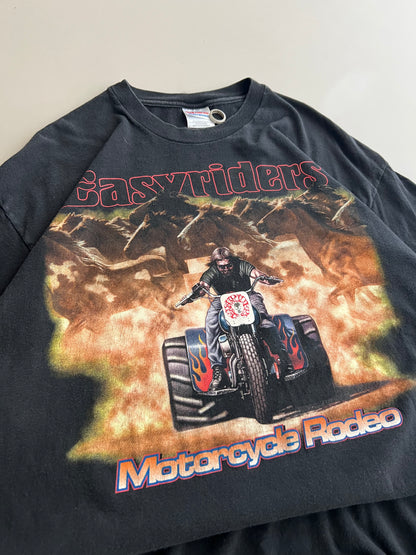XL 2001 Easyriders Motorcycle Rodeo T-shirt