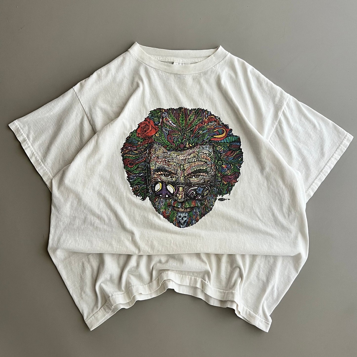 XL Jerry Garcia Portait Art T-shirt