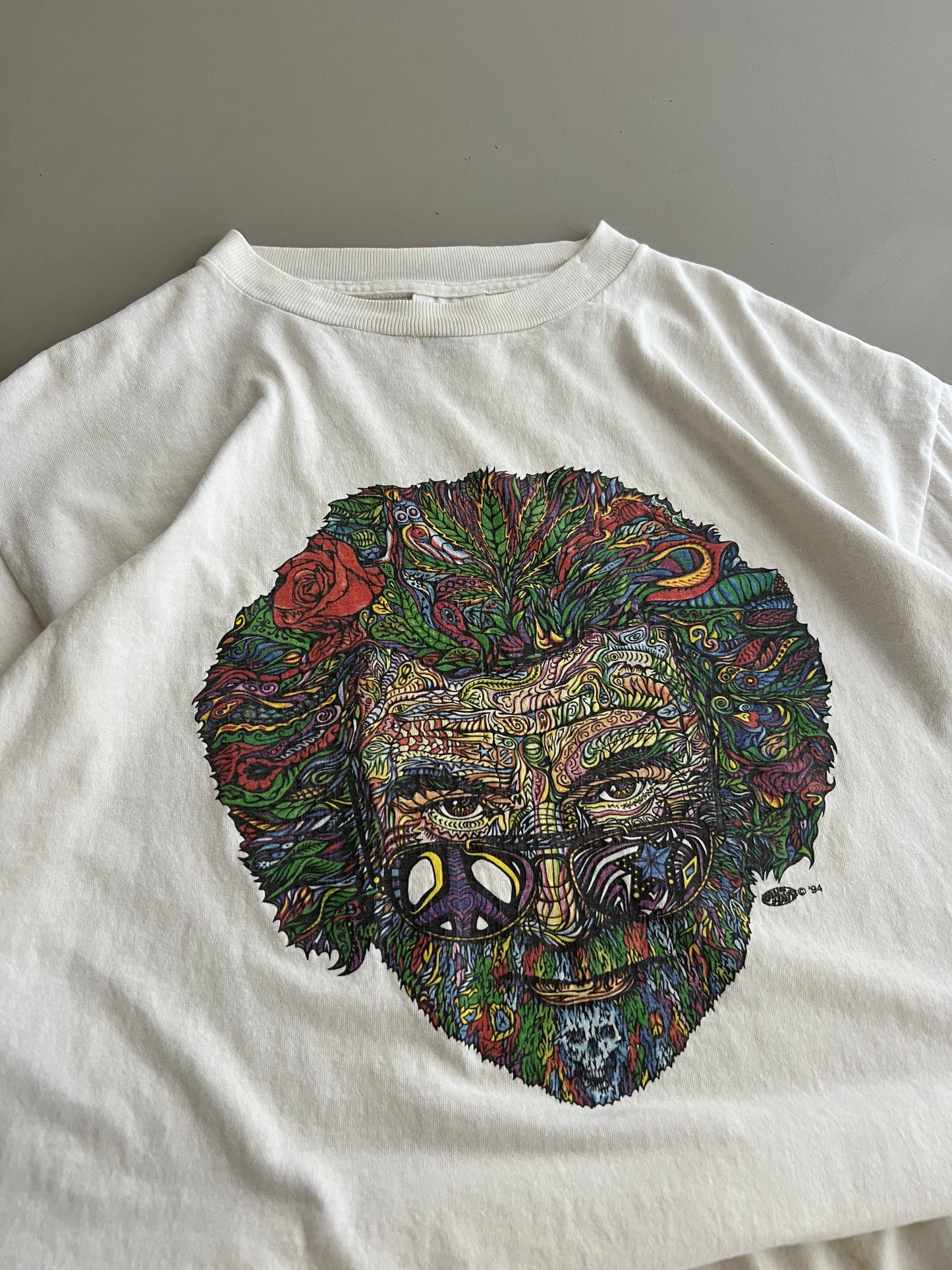 XL Jerry Garcia Portait Art T-shirt
