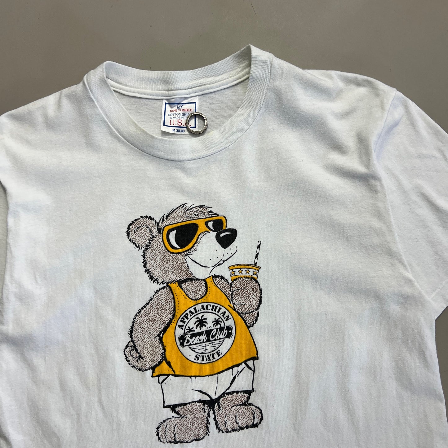 Medium 1980s Appalachian State Beach Club T-shirt