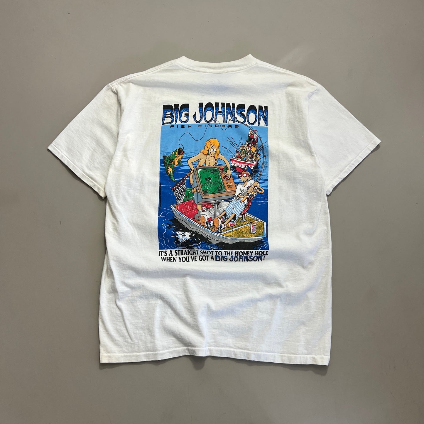 Large 1994 Big Johnson Fish Finders T-shirt