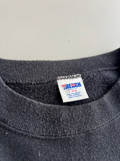 Large 90s Buffalo Bills Trench Sweatshirt