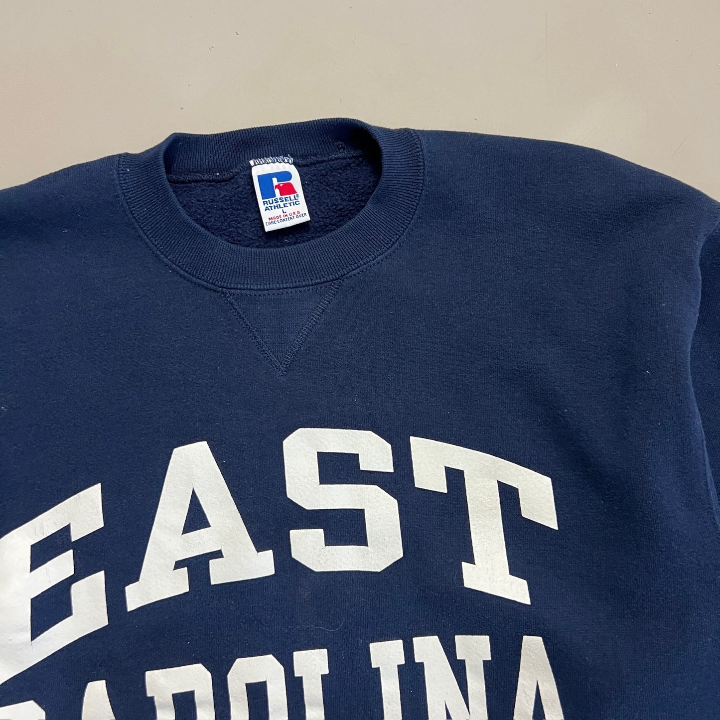 Large 1990s East Carolina University Russell Athletic Sweatshirt