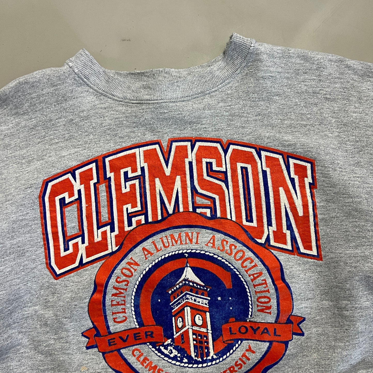 Large 1990s Clemson University Sweatshirt