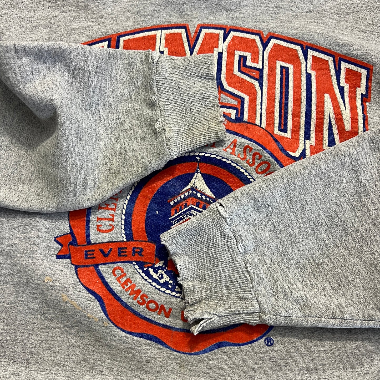 Large 1990s Clemson University Sweatshirt