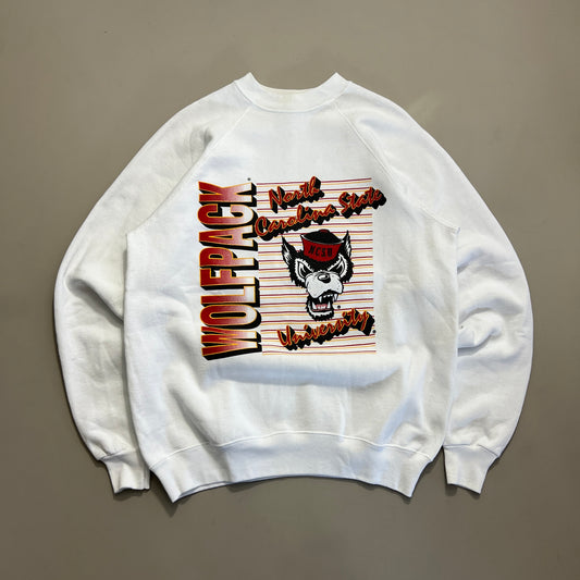 XL 1980s North Carolina State University Sweatshirt