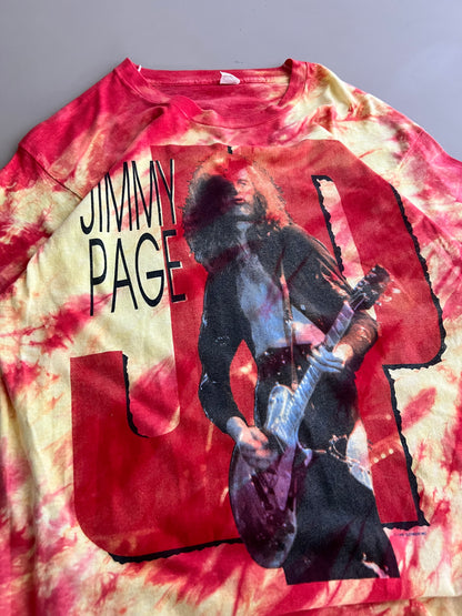 XL 1988 Jimmy Page Tie Dye T-shirt