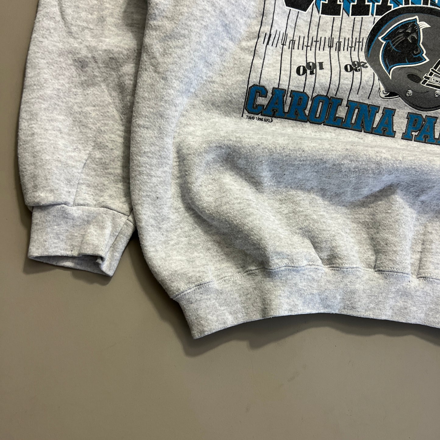 Large 1996 Carolina Panthers NFC West Champs Sweatshirt