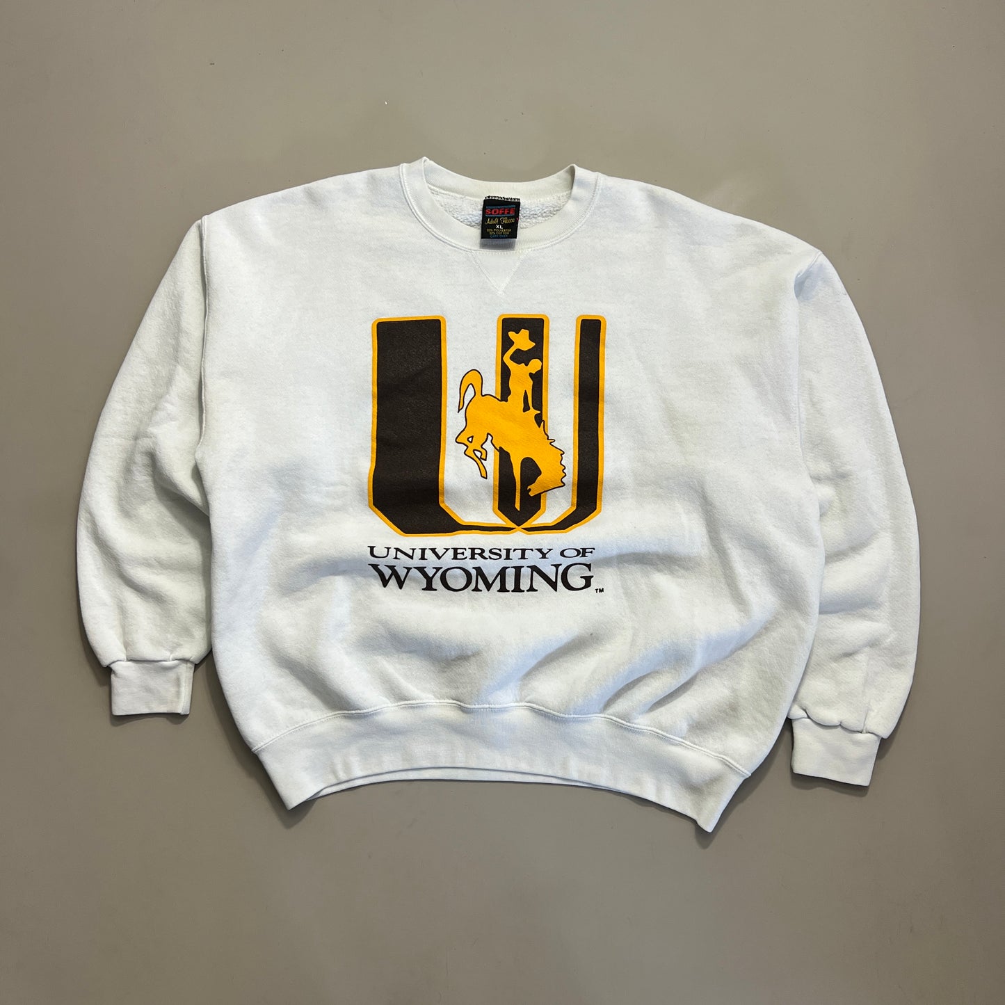 XL 1980s University of Wyoming Soffe Sweatshirt