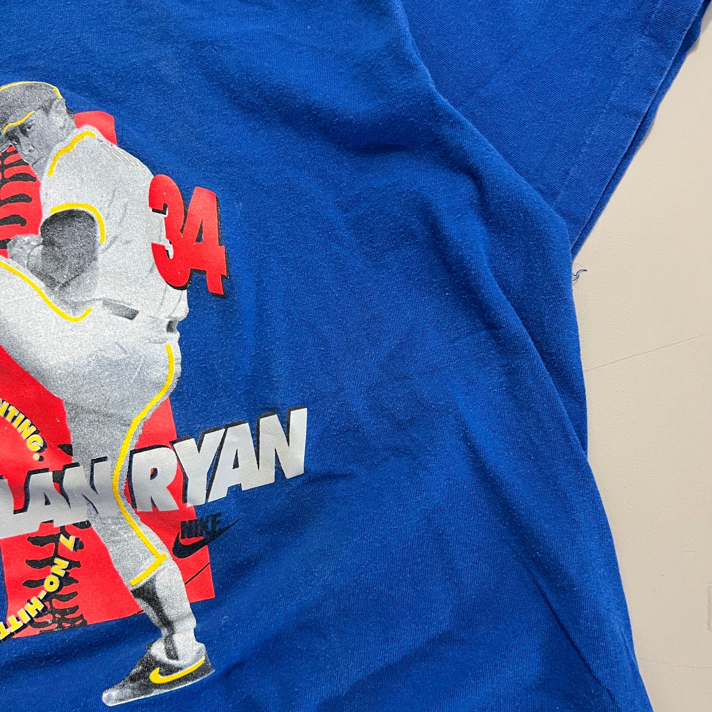 Youth Large 1980s Nike Nolan Ryan T-shirt