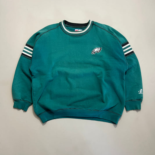 Medium 1990s Philadelphia Eagles LogoAthletic Sweatshirt