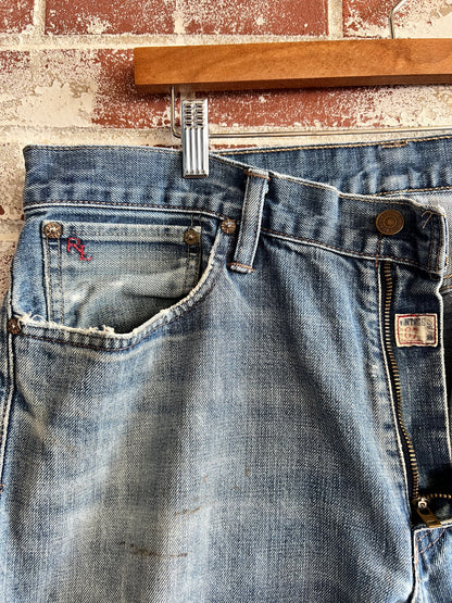 36x31 Distressed Polo Ralph Lauren Jeans