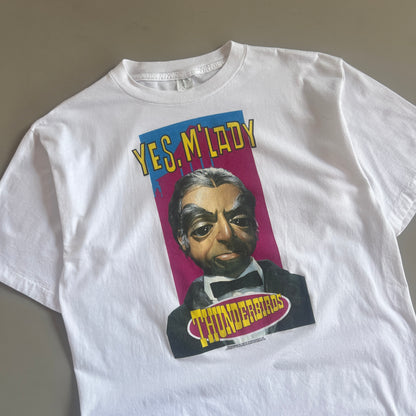 XL 1989 Thunderbirds M'Lady British Puppet Show T-shirt