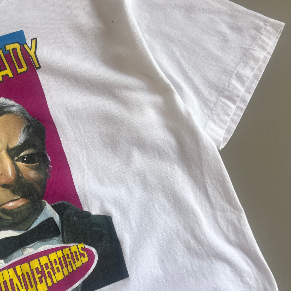 XL 1989 Thunderbirds M'Lady British Puppet Show T-shirt