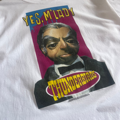 XL 1989 Thunderbirds M'Lady British Puppet Show T-shirt