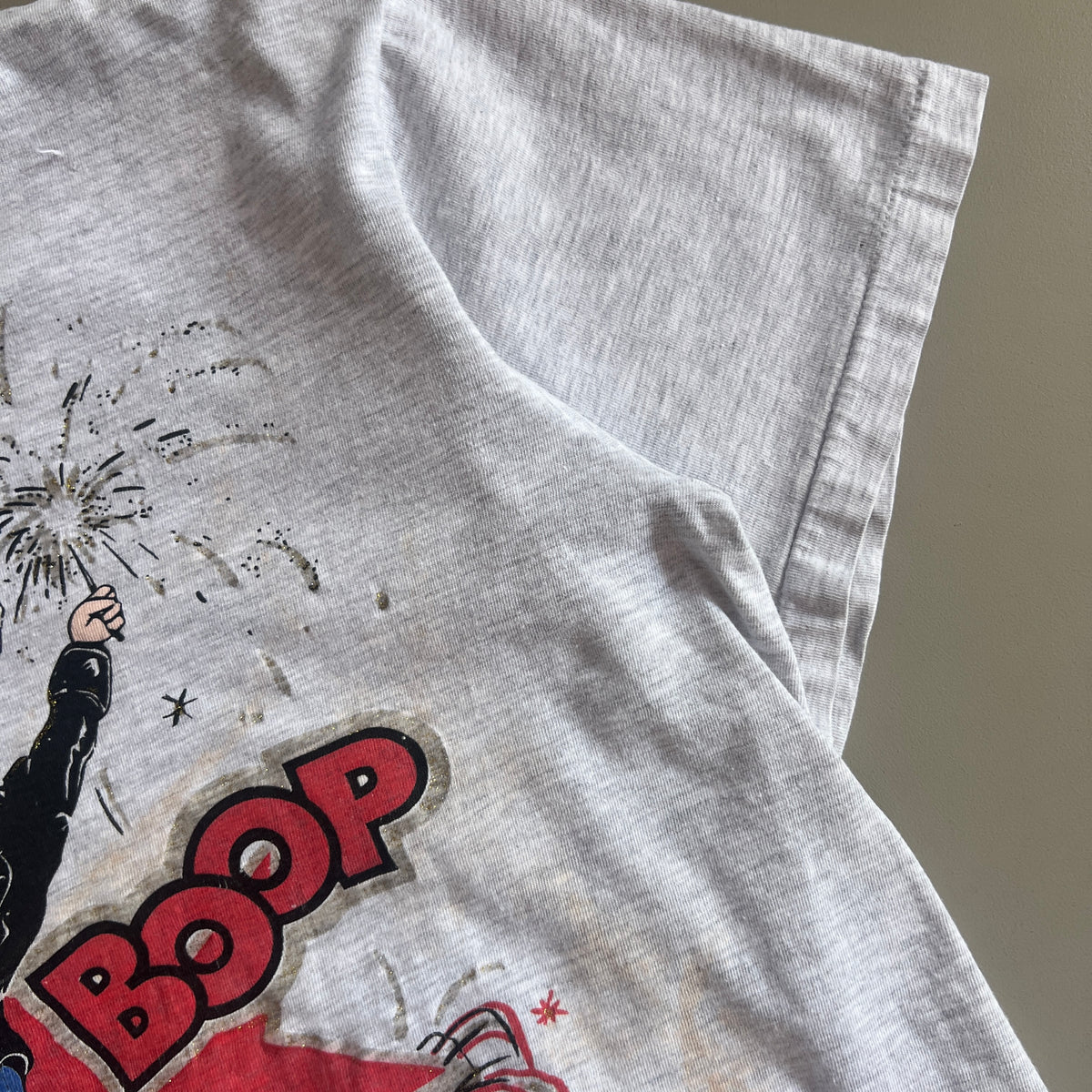 Large 1994 Distressed Betty Boop Americana T-shirt