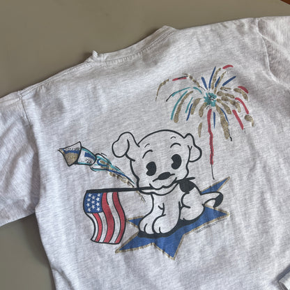 Large 1994 Distressed Betty Boop Americana T-shirt