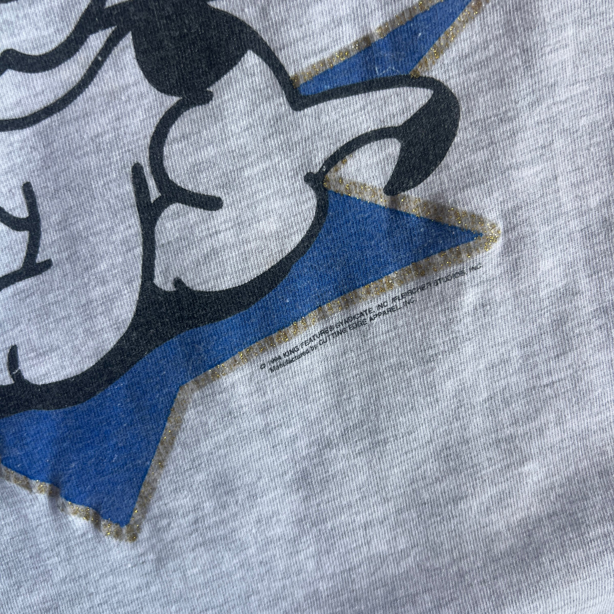 Large 1994 Distressed Betty Boop Americana T-shirt