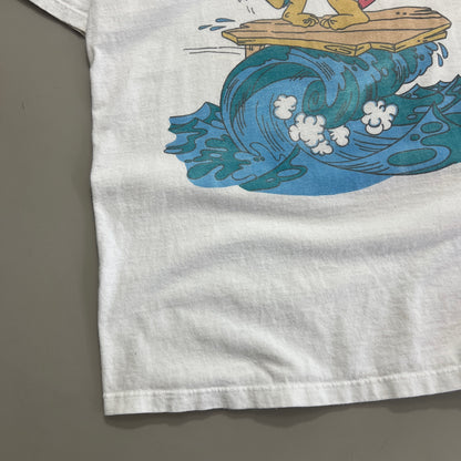 XL 1990s Flintstones Surfing T-shirt