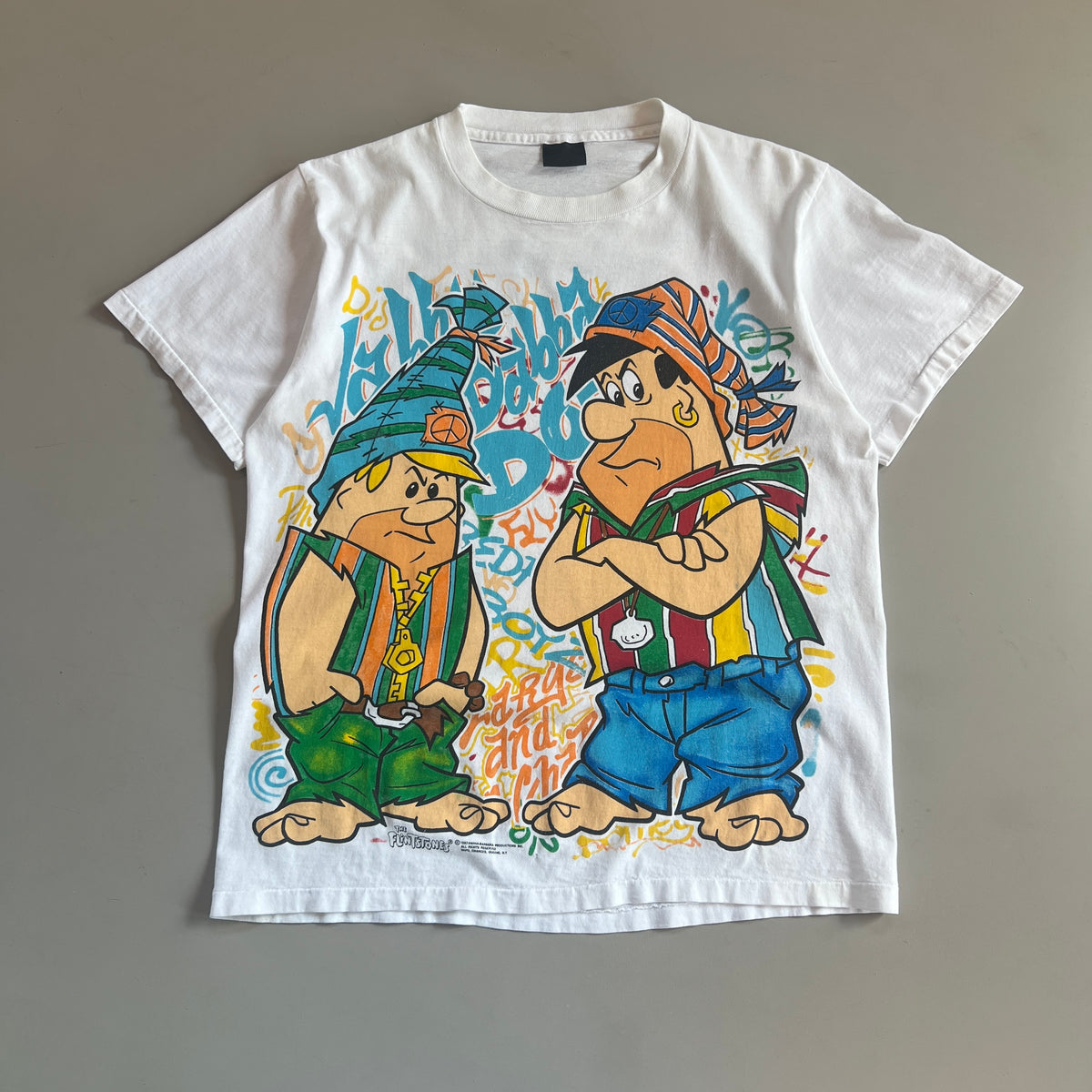 XL 1993 Rasta Flintstones T-shirt