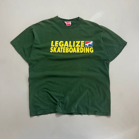 XL 1990s Shorty's Legalize Skateboarding T-shirt