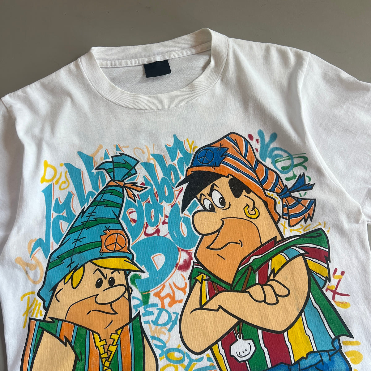XL 1993 Rasta Flintstones T-shirt
