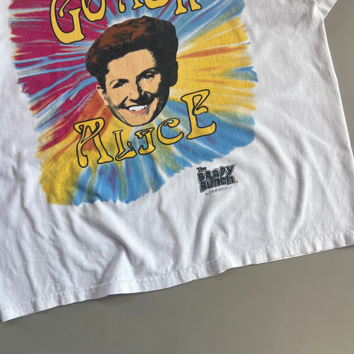 XL 1996 The Brady Brunch Go Ask Alice T-shirt