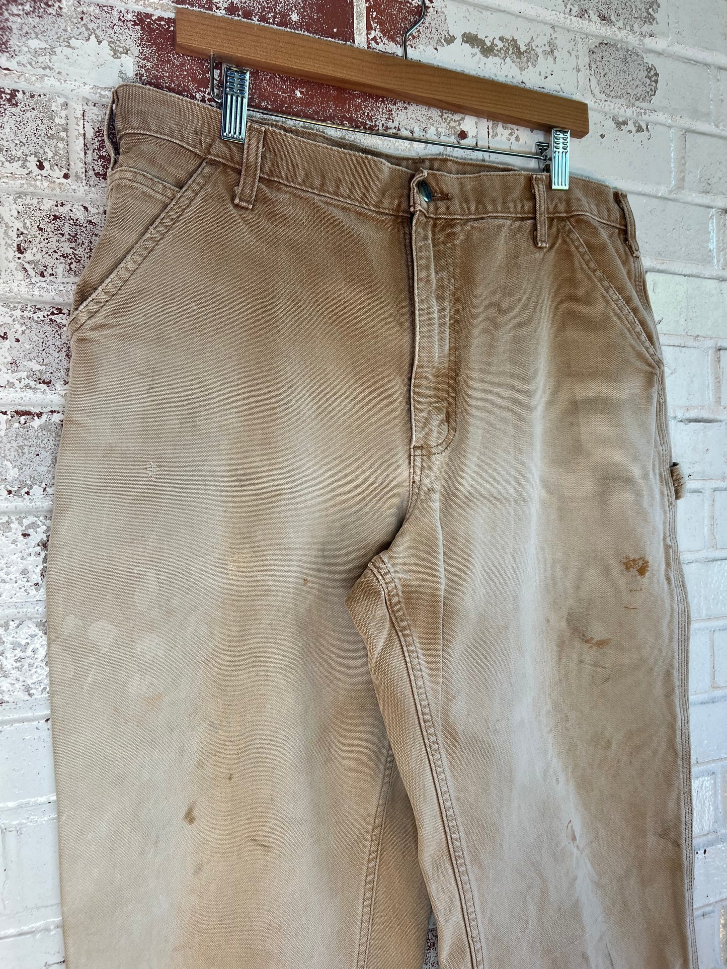 35x29 Tan Carhartt Pants
