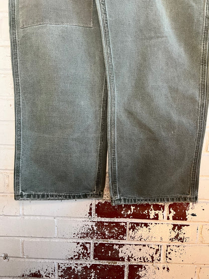 34x28 Distressed Olive Carhartt Pants