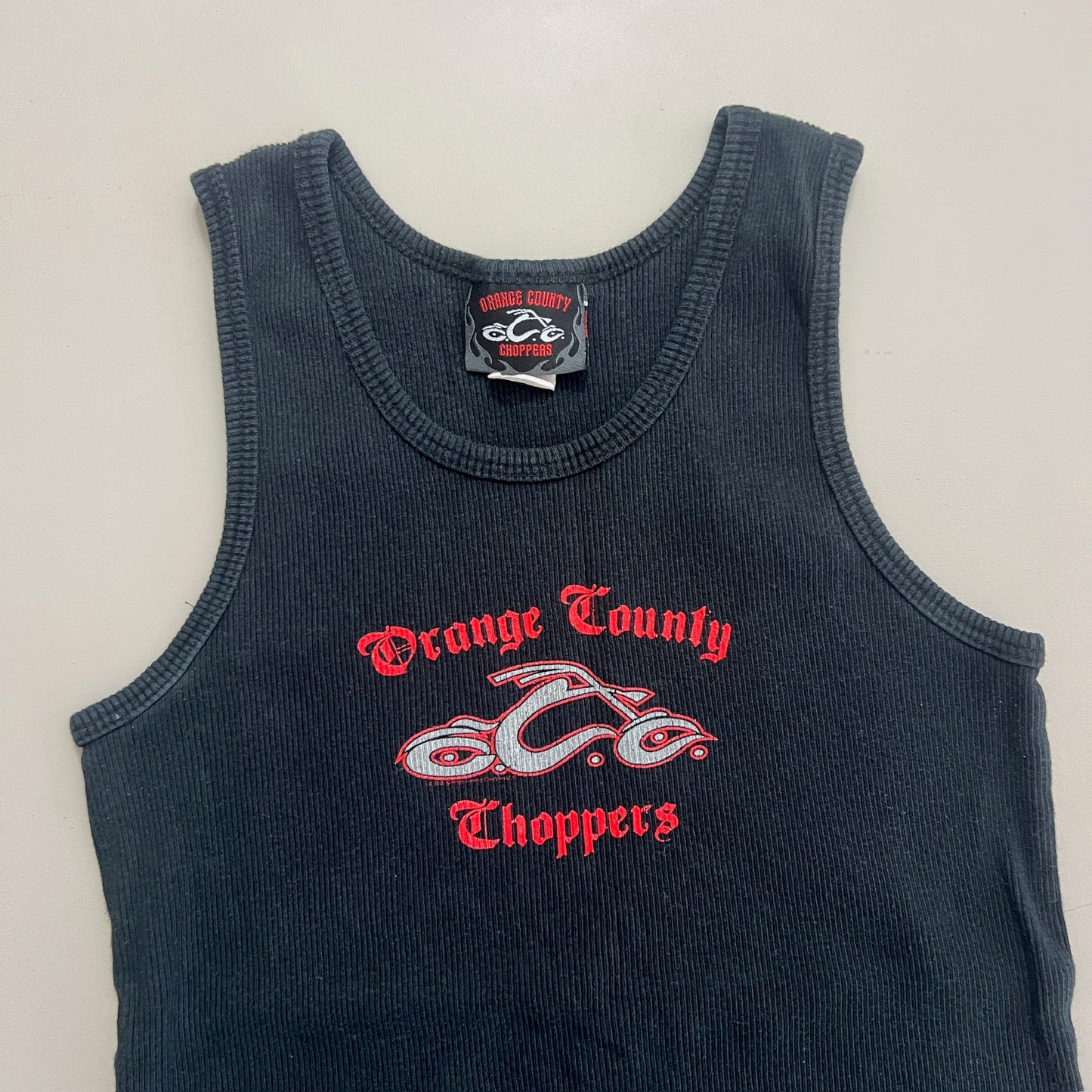 Small 2000s Orange County Choppers Baby Doll Top
