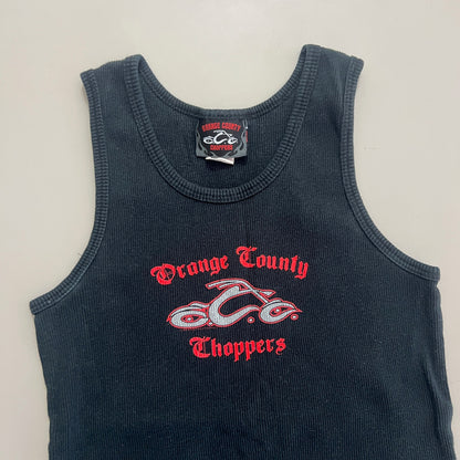 Small 2000s Orange County Choppers Baby Doll Top