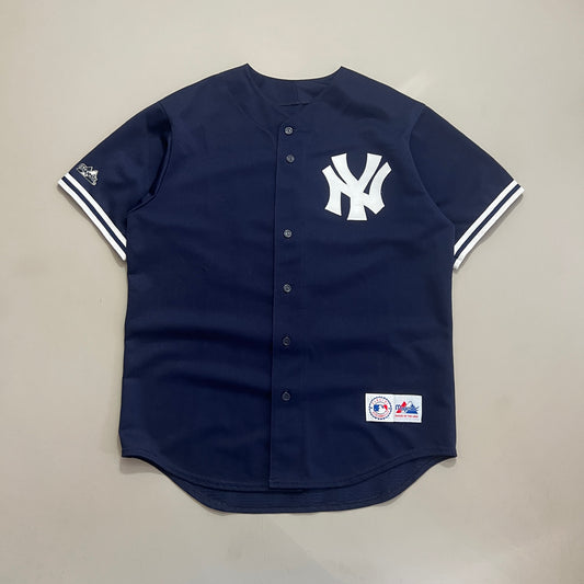 XL 1990s New York Yankees Andy Pettitte Majestic Jersey