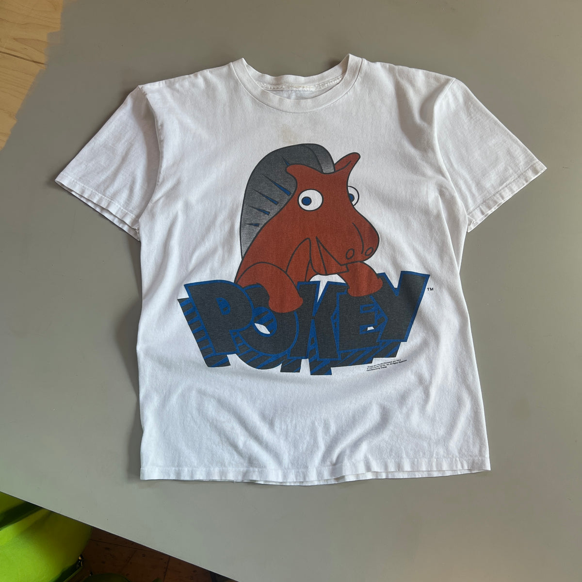 XL 1994 Distressed Pokey Gumby T-shirt