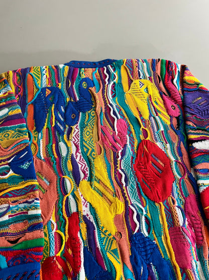 Medium Coogi Textured Knit Sweater