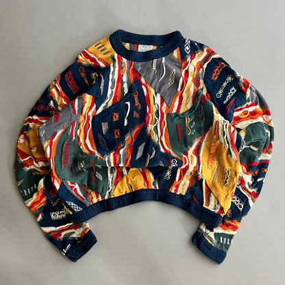 XL Coogi Textured Knit Sweater