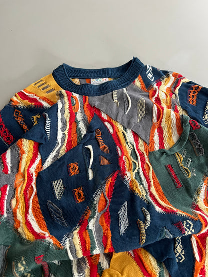 XL Coogi Textured Knit Sweater