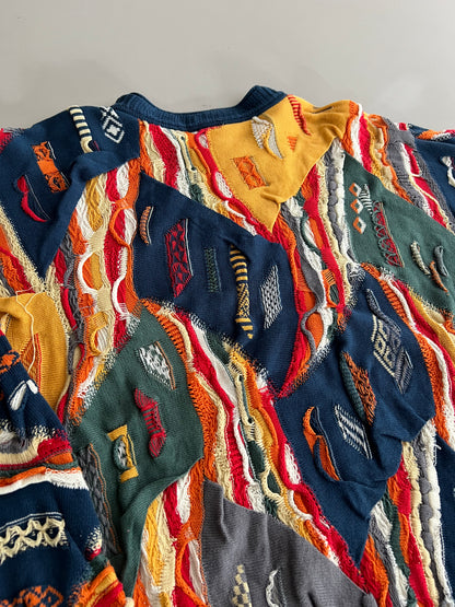 XL Coogi Textured Knit Sweater