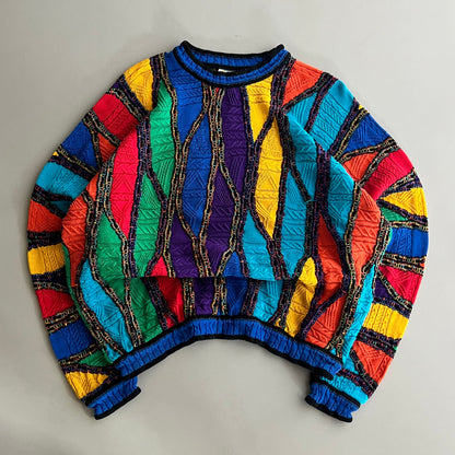 XL Coogi Textured Knit Sweater