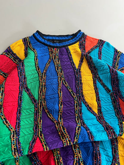 XL Coogi Textured Knit Sweater