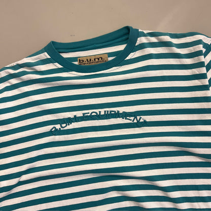 Large 1990s Striped BUM Equitment T-shirt