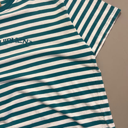 Large 1990s Striped BUM Equitment T-shirt