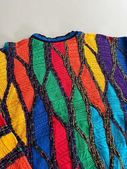 XL Coogi Textured Knit Sweater