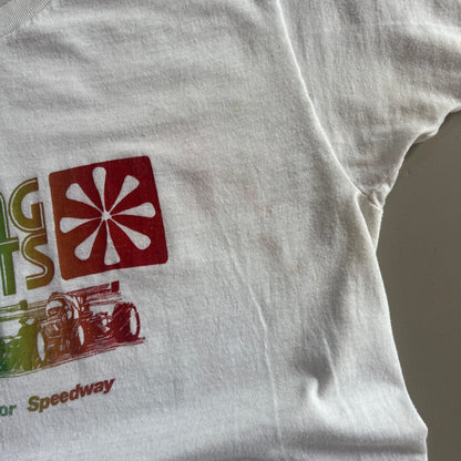Large 1970s Charlotte Motor Speedway Summer Sprints T-shirt