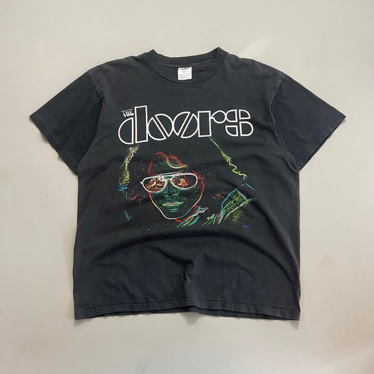 XL 1990s The Doors Jim Morrison Neon Band T-shirt
