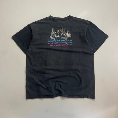 XL 1990s The Doors Jim Morrison Neon Band T-shirt