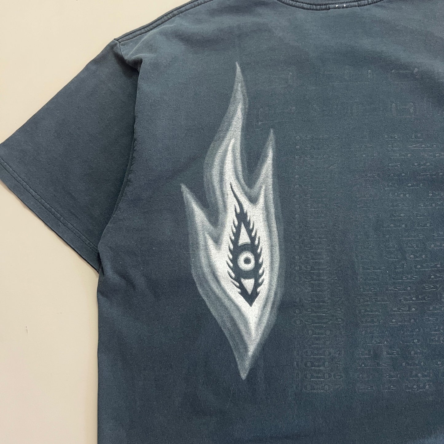 XL 2001 Smoked Tool Lateralus Tour T-shirt